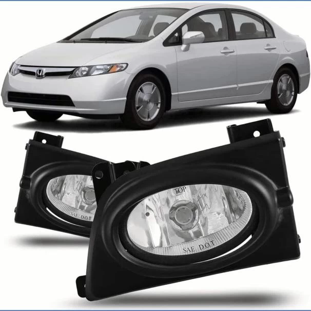 Honda Civic 2006–2008 Fog Lamp with Covers Set for Sale in Kenya