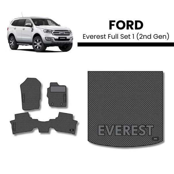 Ford Everest Floor Mats for Sale in Kenya - Premium Grade for 2nd Generation