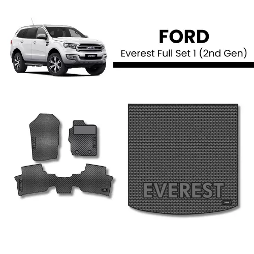 Ford Everest Floor Mats for Sale in Kenya - Premium Grade for 2nd Generation