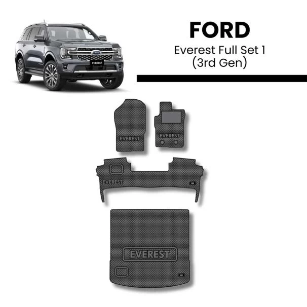 Ford Everest Floor Mats for Sale in Kenya - Premium Grade for 3rd Generation