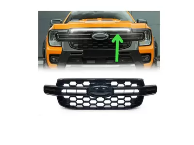 Ford Ranger T9 Black Complete Grille For Sale in Kenya (2023 Onwards)