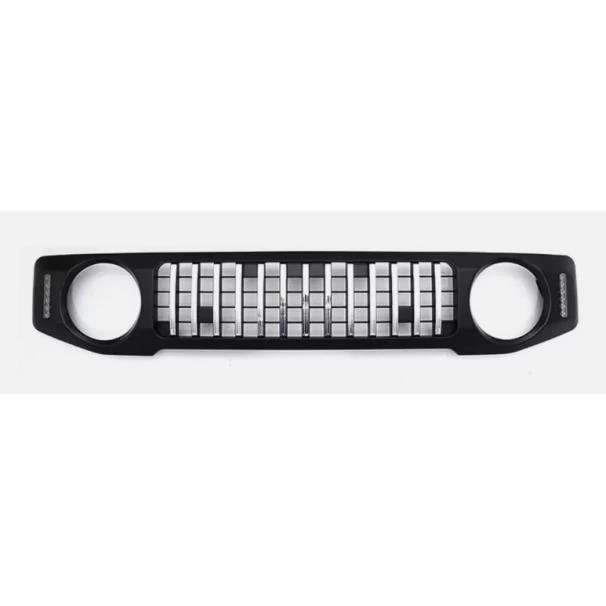 Suzuki Jimny Replacement Grille With Chrome Stripes & Side LED For in Kenya (2019-2026)