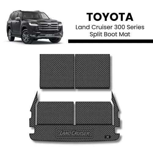 Toyota Land Cruiser 300 Split Boot Mat for Sale in Kenya - Premium Grade
