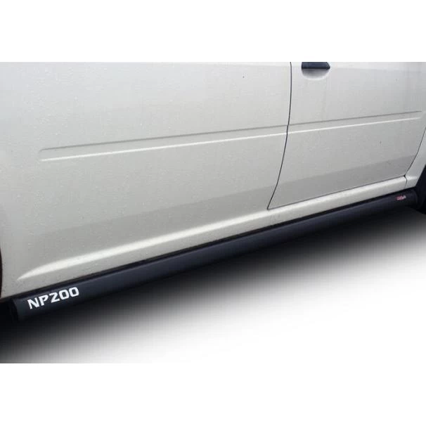 Nissan NP200  Black Coated Stainless Steel Side Steps For Sale in Kenya (2014–2026) 