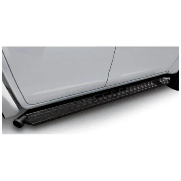 Ford Ranger Side Steps with Black Coated Aluminum Tread Plate (2012–2019) 