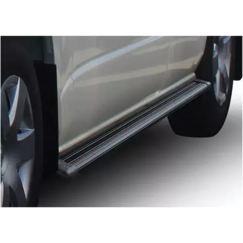 Toyota Hiace  Black Aluminum Running Boards For Sale in Kenya (2014–2019)
