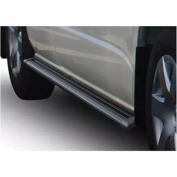 Toyota Hiace  Black Aluminum Running Boards For Sale in Kenya (2014–2019)