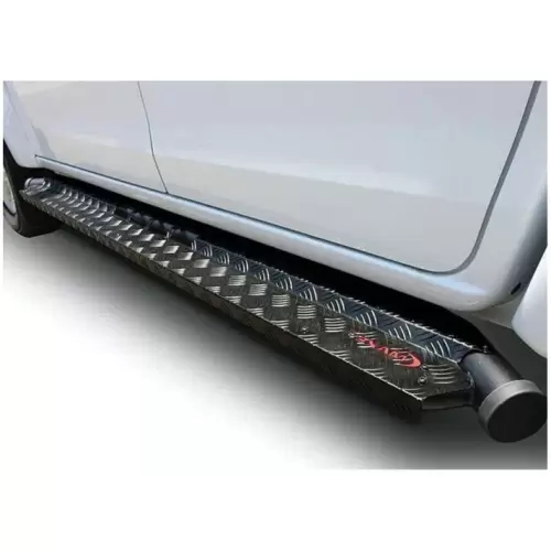 Toyota Hilux GD6 Aluminum Side Steps Set For Sale in Kenya  (2016–2020)