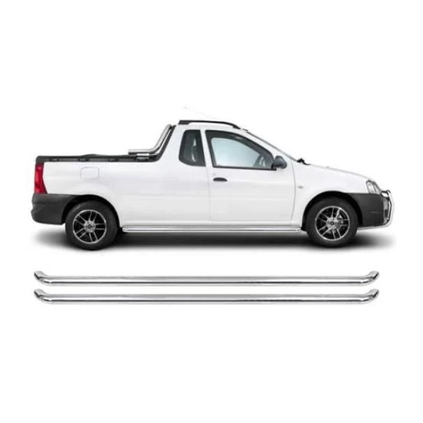 Nissan NP200  Stainless Steel Side Steps Set For Sale in Kenya (2010–2026)