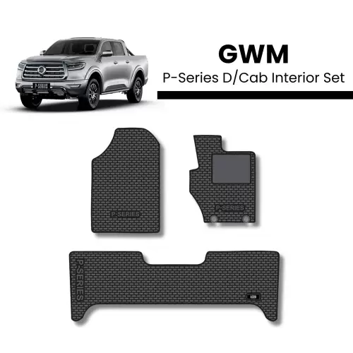 GWM P-Series Double Cab Floor Mats for Sale in Kenya-Premium Quality Full Set