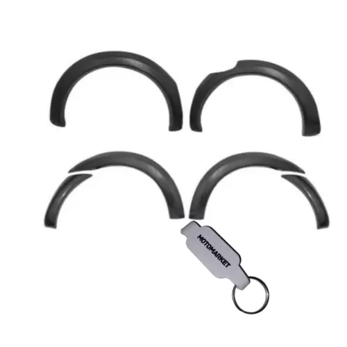 Ford Ranger T8 Matte Black Slim Wheel Arches Set For Sale in Kenya (2019–2022)