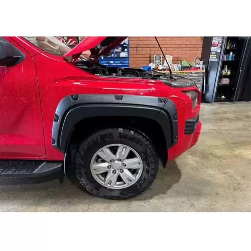 Mitsubishi Triton Matte Black V5 Studded Fender Flares Set For Sale in Kenya (2024–2026)