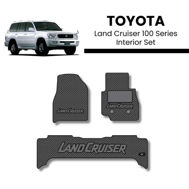 Toyota Land Cruiser 100 Series Floor Mats in Kenya - Premium Quality. For First and Second Row.