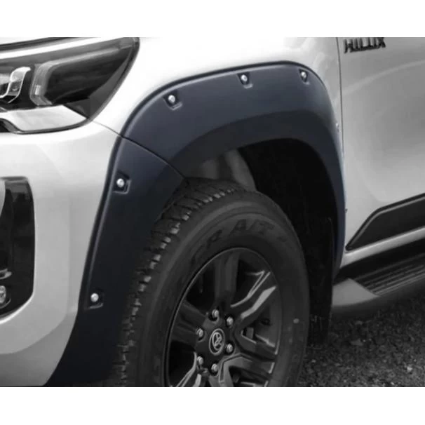Toyota Hilux Rocco V2 Matte Black Fender Flares For Sale in Kenya (2020–2024)