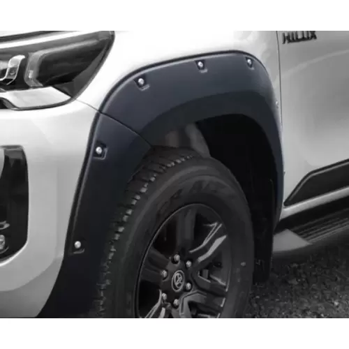Toyota Hilux Rocco V2 Matte Black Fender Flares For Sale in Kenya (2020–2024)