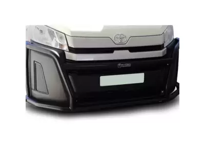 Toyota Quantum Black Stainless Steel Wrap Around Bull Bar in Kenya (2018–2026)