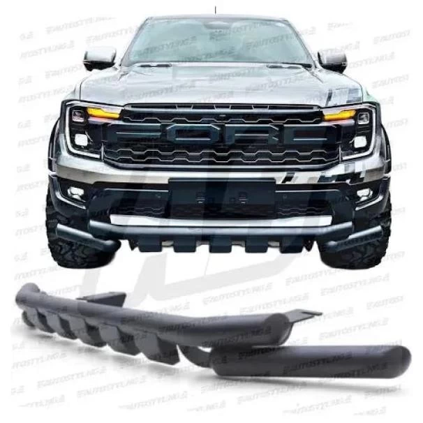 Ford Ranger T9 Black Steel Front Styling Bar For Sale in Kenya (2023–2026)