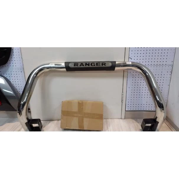 Ford Ranger T7 Chrome Nudge Bar with  Plate For Sale in Kenya (2016–2026)
