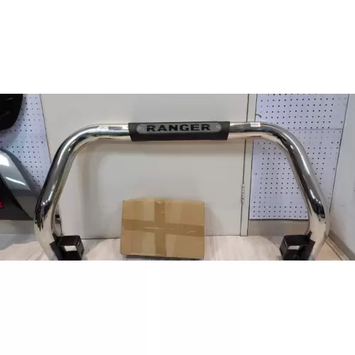 Ford Ranger T7 Chrome Nudge Bar with  Plate For Sale in Kenya (2016–2026)