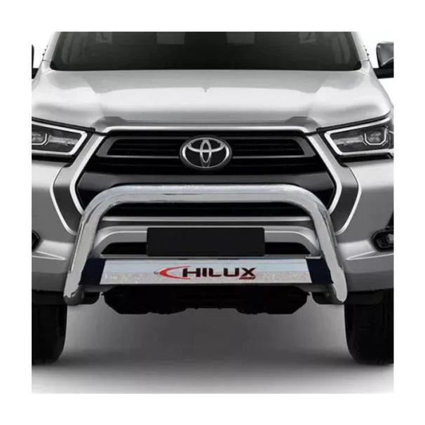 Toyota Hilux GD6  Stainless Nudge Bar For Sale in Kenya (2016–2020)