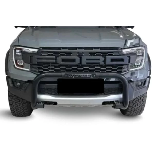 Ford Ranger Raptor Black Stainless Steel Nudge Bar For Sale in Kenya (2023–2026)