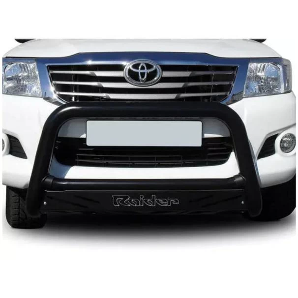 Toyota Hilux Black Stainless Steel Nudge Bar For Sale in Kenya (2005–2015)