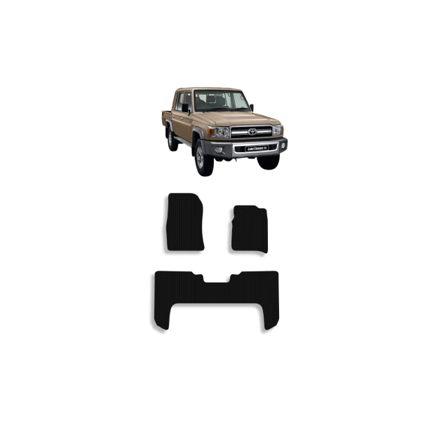 Toyota Land Cruiser 79 Double Cab Floor Mats for Sale in Kenya - Premium Grade (2015-Present)