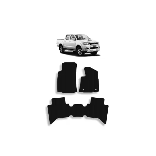 Toyota Hilux GD6 Double Cab Floor Mats in Kenya - Premium Grade (2015-Present)