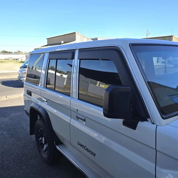 Toyota Land Cruiser 70 Series Double Cab Weather Guards  For Sale in Kenya (Matte Black)