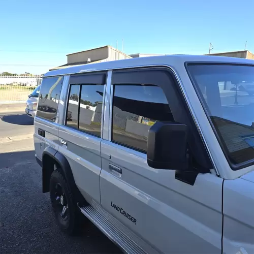 Toyota Land Cruiser 70 Series Double Cab Weather Guards  For Sale in Kenya (Matte Black)