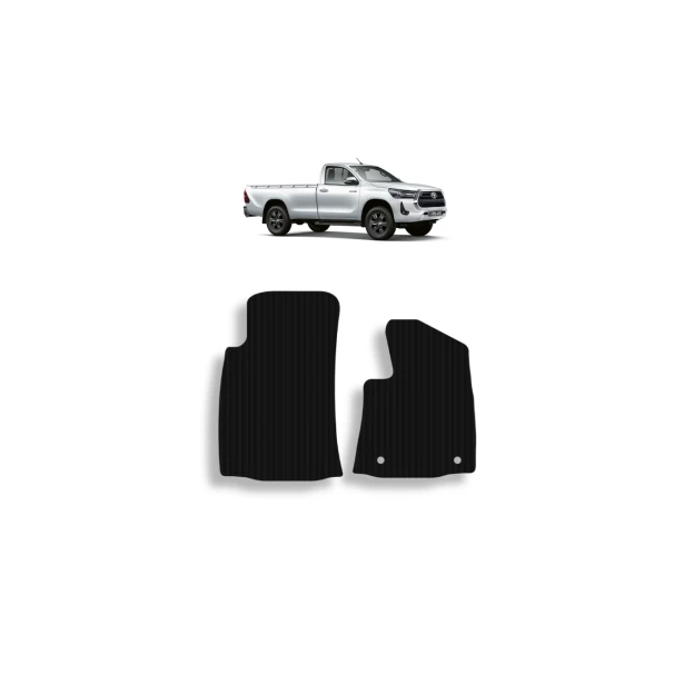 Toyota Hilux GD6 Single Cab Floor Mats in Kenya - Premium Grade (2015-Present)