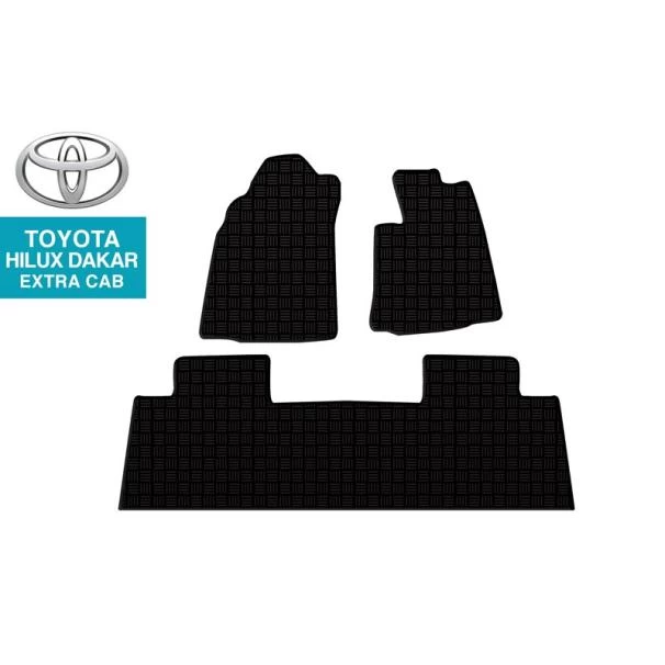 Toyota Hilux GD6 Extra Cab Floor Mats for sale in Kenya - Premium Quality (2015-Present)