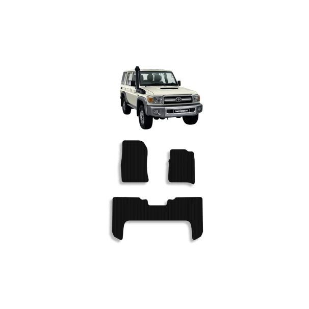 Toyota Land Cruiser 76 Station Wagon Floor Mats in Kenya - Premium Grade (2024-Present)