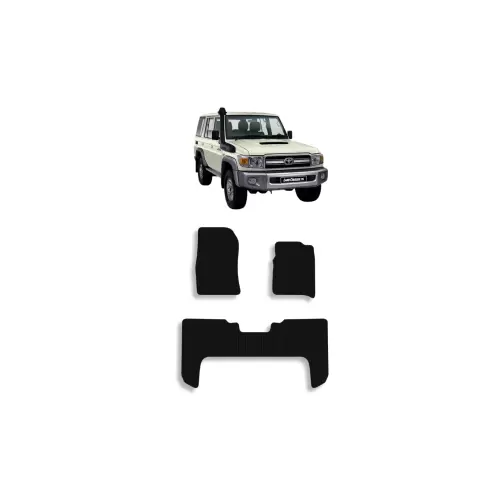 Toyota Land Cruiser 76 Station Wagon Floor Mats in Kenya - Premium Grade (2024-Present)