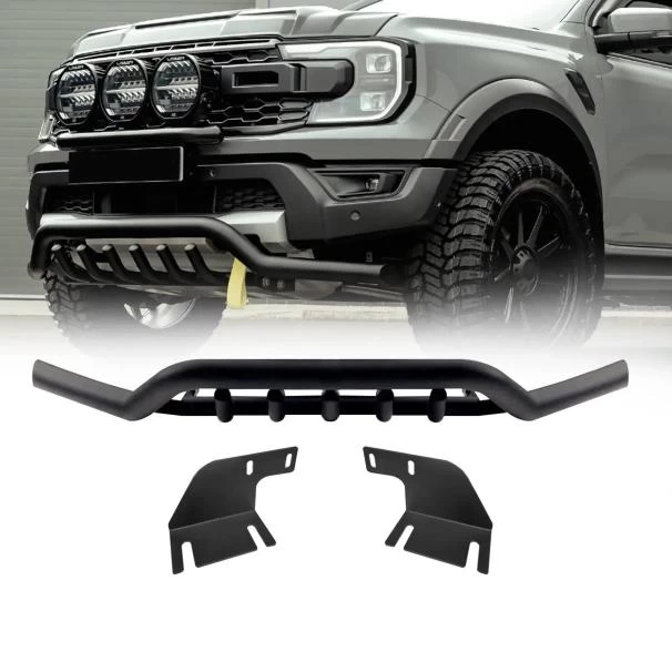 Ford Ranger Outback Style Matte Black Lower Nudge Bar For Sale in Kenya (2022–2026)