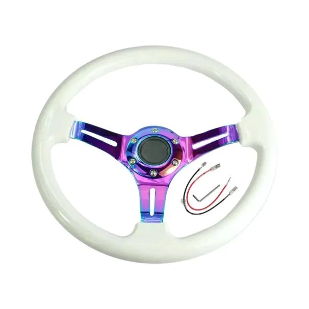 Luminous Glow In The Dark JDM Drift Style Racing Steering Wheel For Sale in Kenya