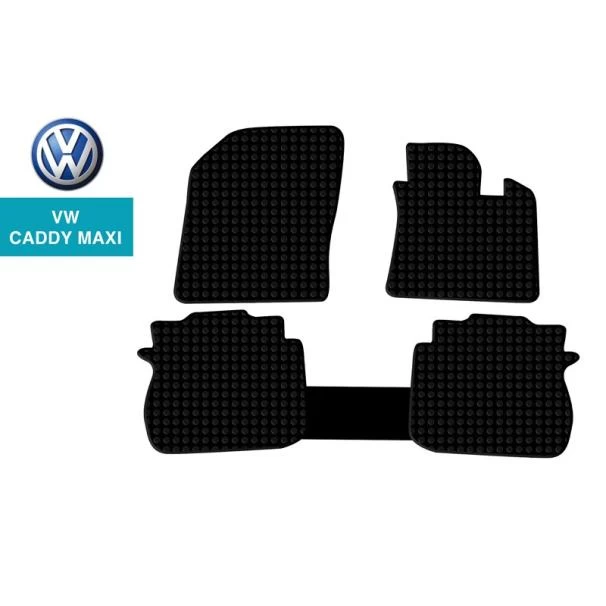 VW Caddy Crew Bus Floor Mats in Kenya - Premium Quality (2015-Present)