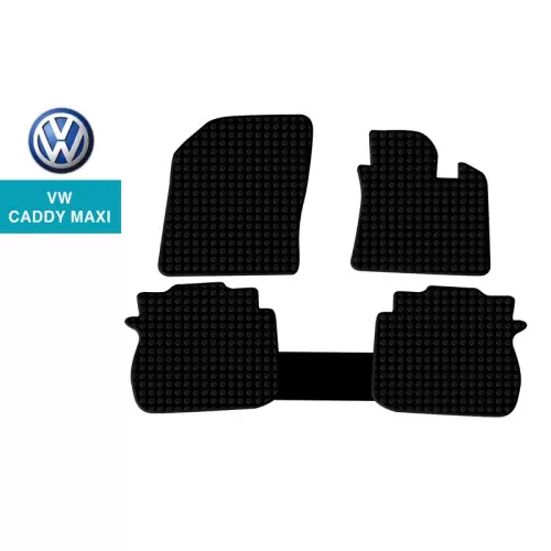 VW Caddy Crew Bus Floor Mats in Kenya - Premium Quality (2015-Present)