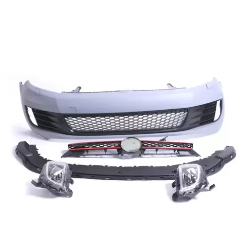 VW Golf 6 GTI Style Front Bumper Upgrade With Fog Lights For Sale in Kenya (2008-2013)