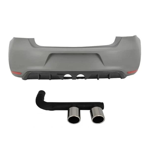 VW Polo 6R R400 Style Plastic Rear Bumper With Tailpipe Exhaust in Kenya