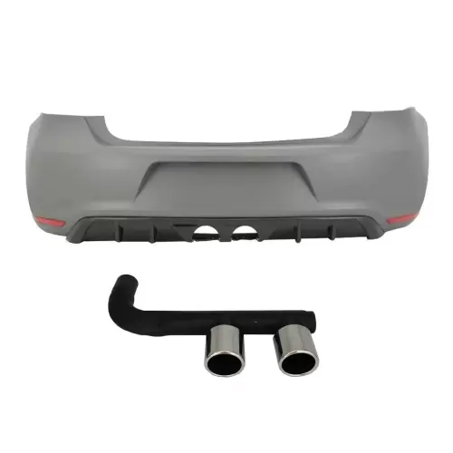 VW Polo 6R R400 Style Plastic Rear Bumper With Tailpipe Exhaust in Kenya
