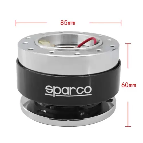 Sparco Quick Release Steering Wheel Hub Kit (Black) For Sale in Kenya