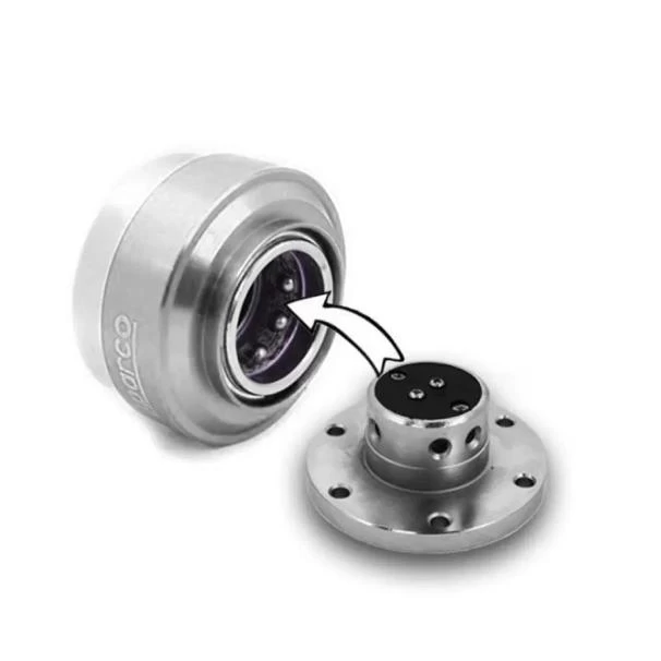 Sparco Quick Release Steering Wheel Hub Kit (Silver) For Sale in Kenya