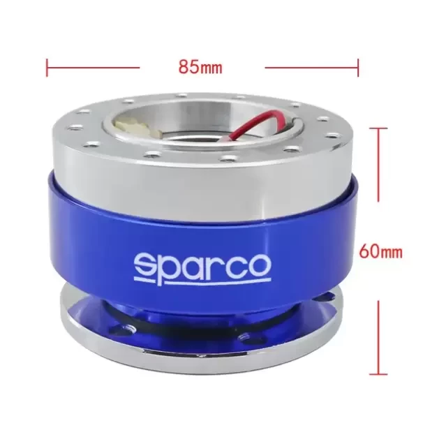 Sparco Quick Release Steering Wheel Hub Kit (Blue) For Sale in Kenya