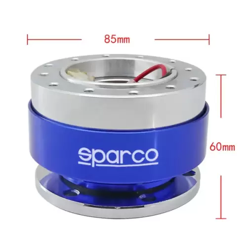 Sparco Quick Release Steering Wheel Hub Kit (Blue) For Sale in Kenya