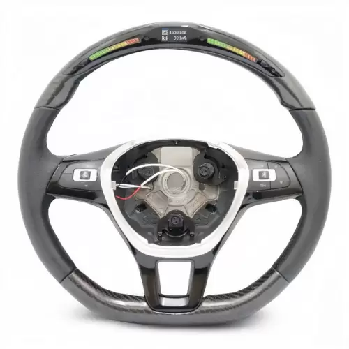 Volkswagen Polo Carbon Fiber Steering Wheel With LED Light For Sale in Kenya