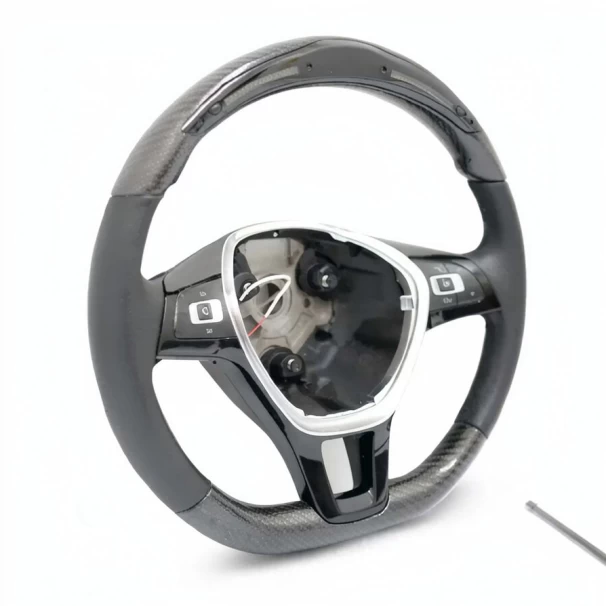 Volkswagen Polo Carbon Fiber Steering Wheel With LED Light For Sale in Kenya