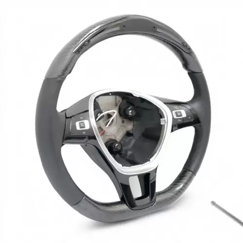 Volkswagen Polo Carbon Fiber Steering Wheel With LED Light For Sale in Kenya