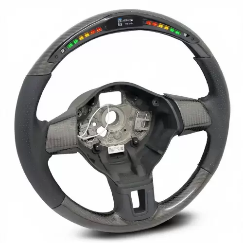 Volkswagen Polo Vivo Carbon Fiber Steering Wheel With LED For Sale in Kenya (2010-2018)