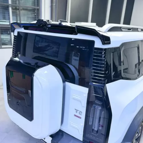 Jetour T2 Gloss Black Defender Style Roof Spoiler For Sale in Kenya (2025–2026)
